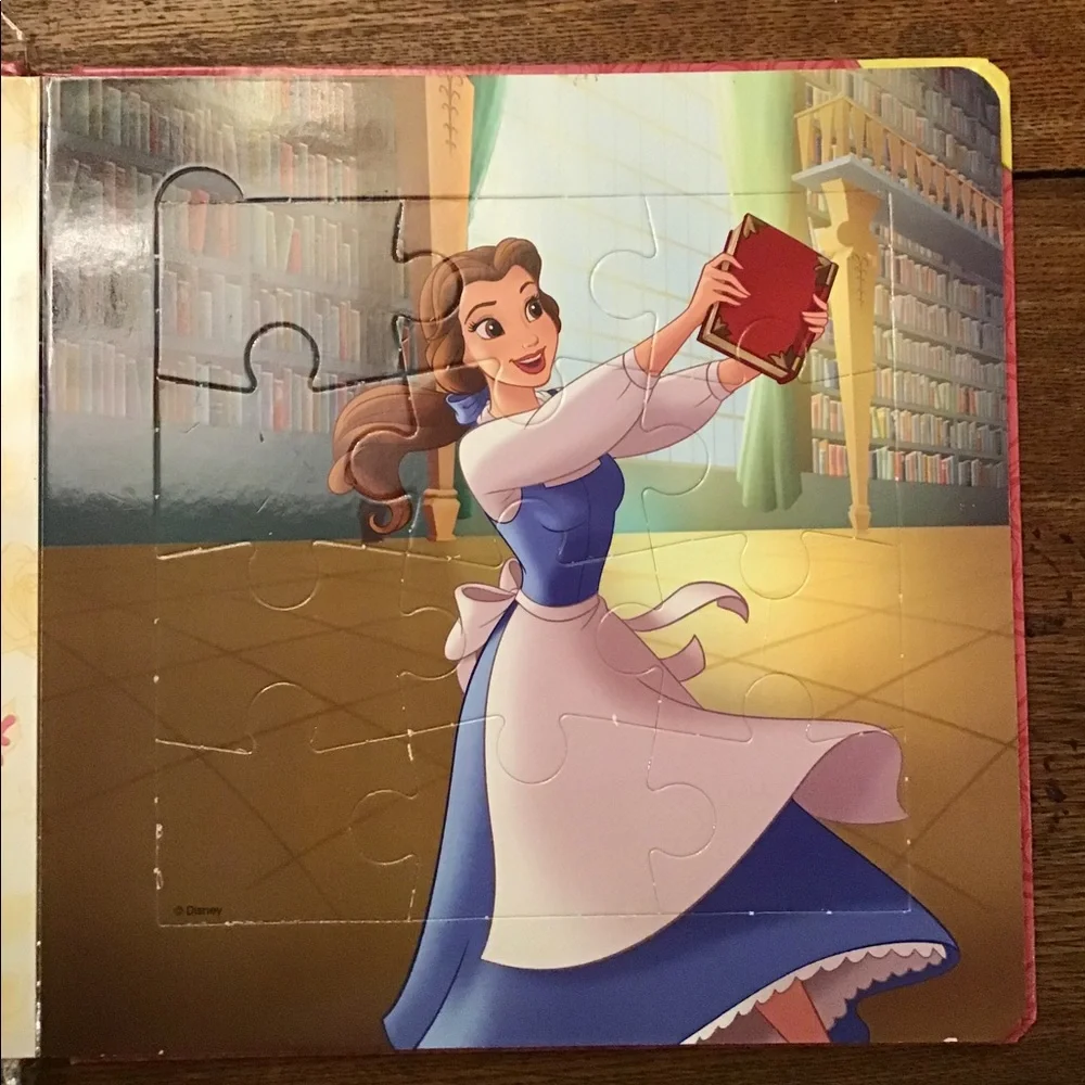 Beauty And The Beast My First Puzzle book